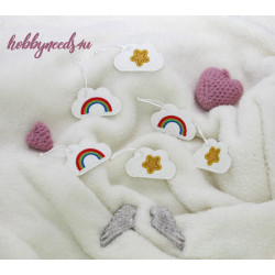 ITH Anhänger - Wolke Regenbogen & Stern - kostenlos für ehrenamtliche Sticker